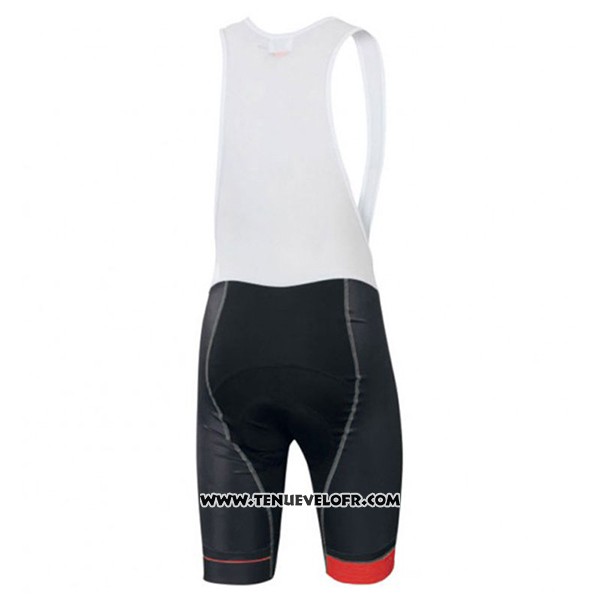 2017 Maillot Ciclismo Sportful SC Blanc Manches Courtes et Cuissard