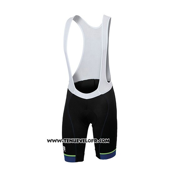 2018 Maillot Ciclismo Sportful Bleu Manches Courtes et Cuissard