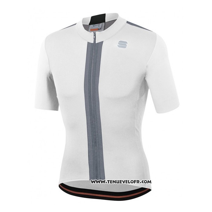 2020 Maillot Cyclisme Sportful Blanc Manches Courtes et Cuissard