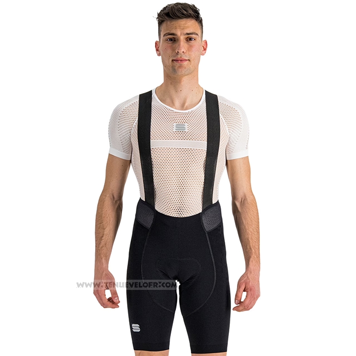 2023 Maillot Cyclisme Sportful Bleu Vert Manches Courtes et Cuissard