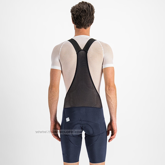 2023 Maillot Cyclisme Sportful Orange Bleu Manches Courtes et Cuissard