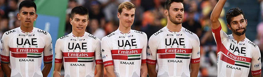 maillot velo UAE