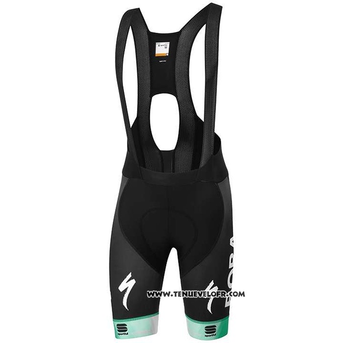 2020 Maillot Ciclismo UCI Mondo Champion Bora Blanc Vert Manches Courtes et Cuissard