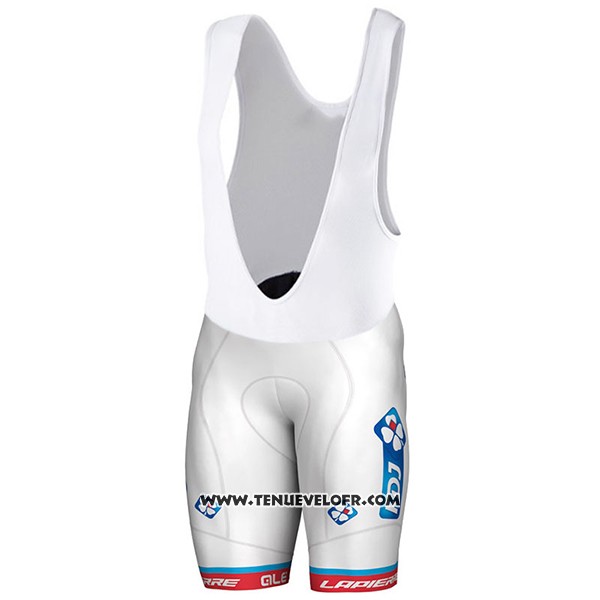 2017 Maillot Ciclismo UCI ALE Blanc et Rouge Manches Courtes et Cuissard