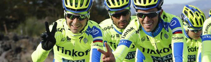 maillot velo Tinkoff